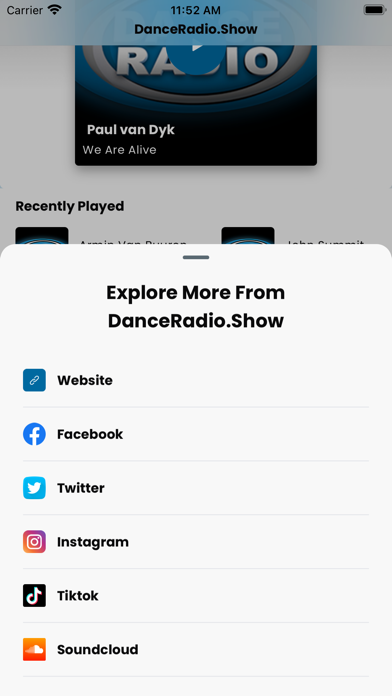 DanceRadio.Show Screenshot