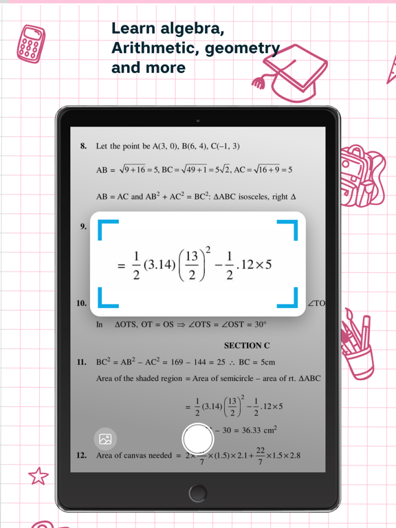 Screenshot #5 pour Math Scanner & Homework EdBot