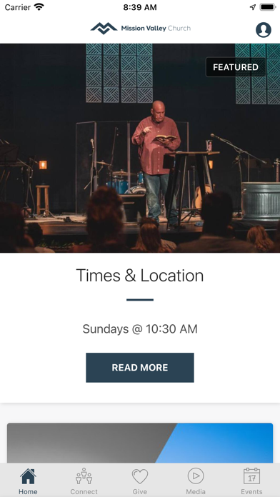Mission Valley Church Screenshot