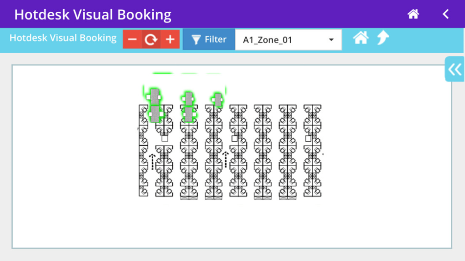 #6. HCLTech Hotdesk Seating (iOS) By: SIERRA ODC Private Limited
