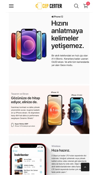 CepCenter - Online Alışveriş Screenshot