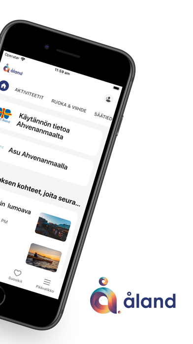 Ålandsappen Screenshot