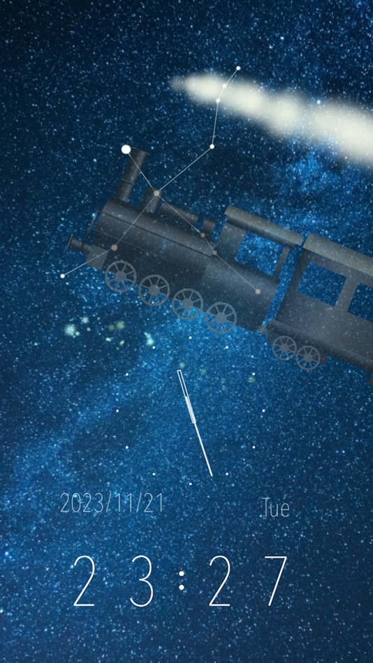 #1. Starlight Clock (iOS) By: Mihoko Araki