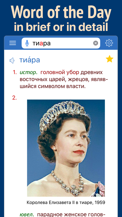 Russian Dictionary Wiki Word Screenshot