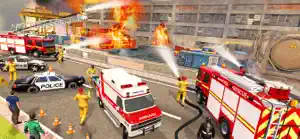 Fireman Rescue Simulator screenshot #1 for iPhone