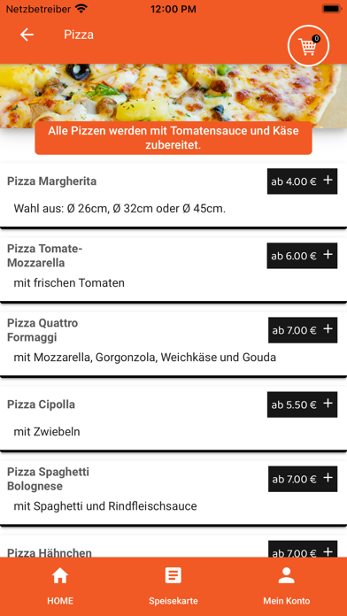 Alanya Pizzeria Imbiss Screenshot