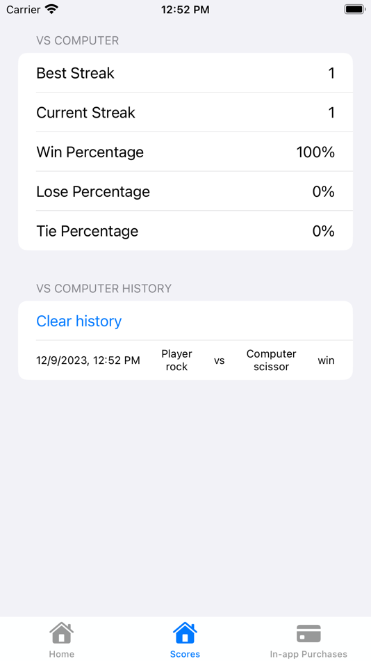 #4. The Rock The Paper The Scissor (iOS) By: RD Concepts