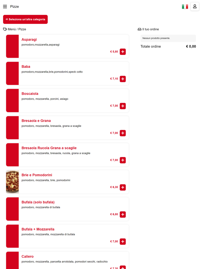 Pizzeria asporto Il Pomodoro