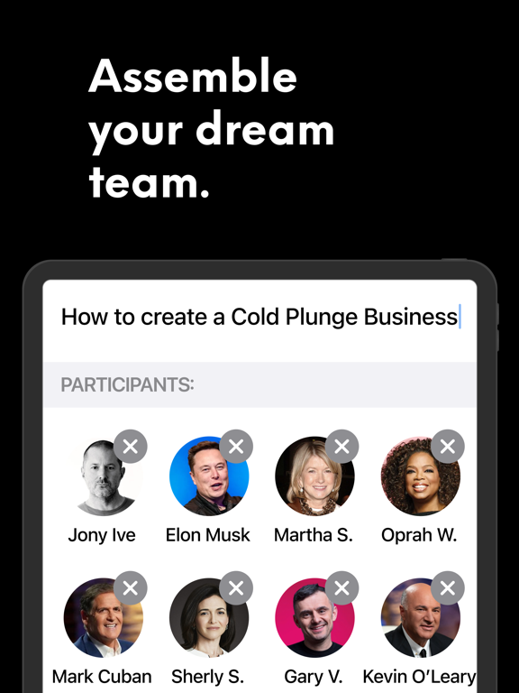 Screenshot #6 pour Circles: Chat with Legends