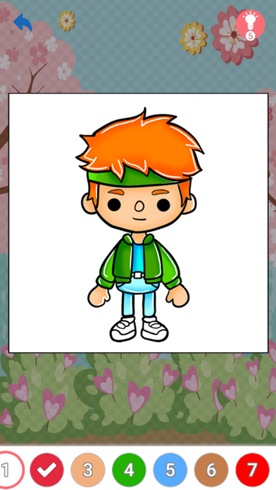Toca Boca Coloring Book Life Screenshot