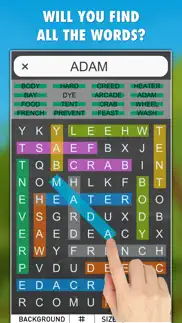the word search games iphone screenshot 2