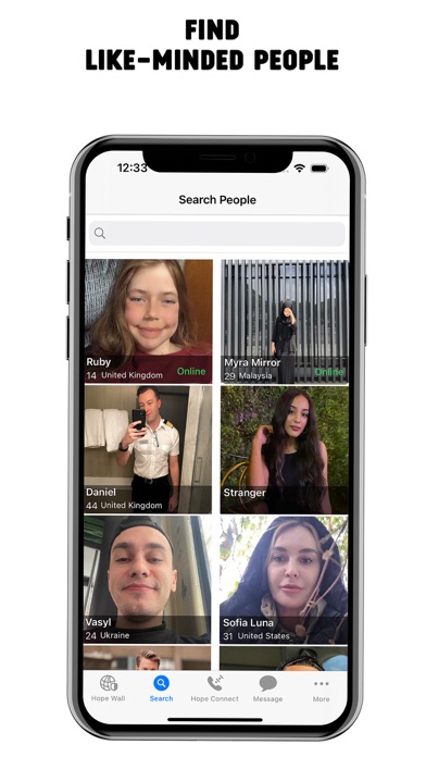 Hayy. Social Friends Finder Screenshot