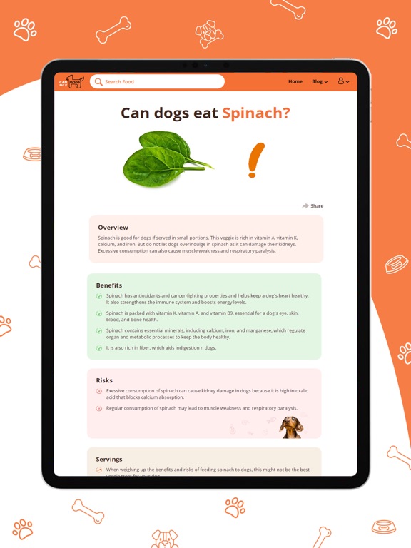 Can Dogs Eat It iPad screenshot 6 - Education app