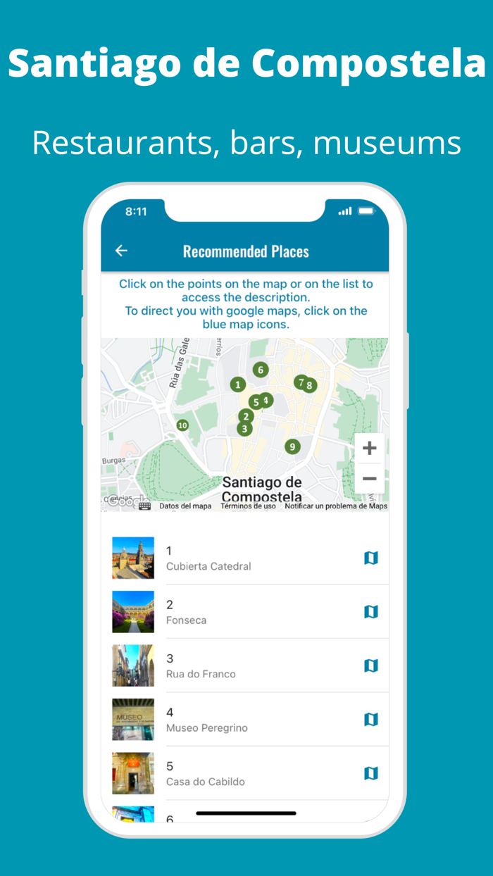 Walking Tour Santiago Compost