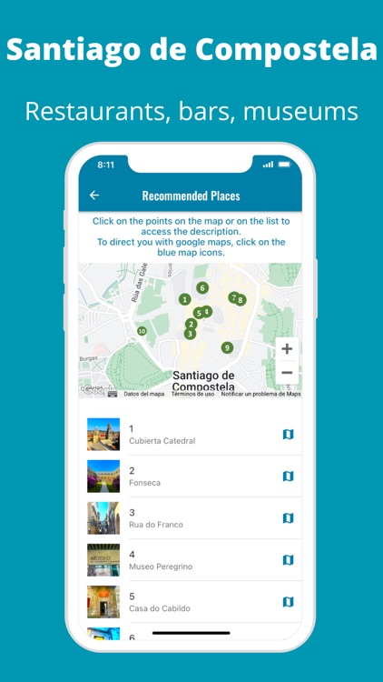 Walking Tour Santiago Compost