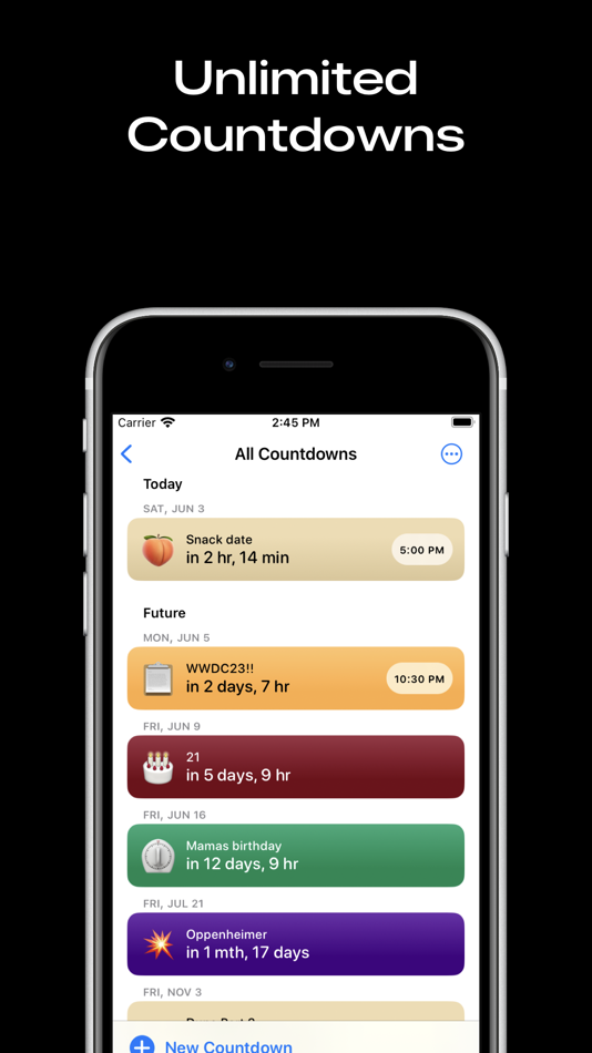 #3. Almost Time: Event Countdowns (macOS) 由: Rx Software Limited