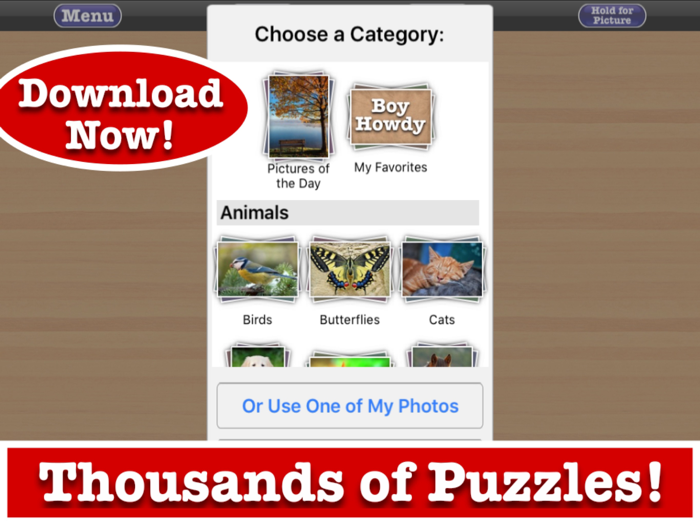 Mess Free Jigsaw Puzzles