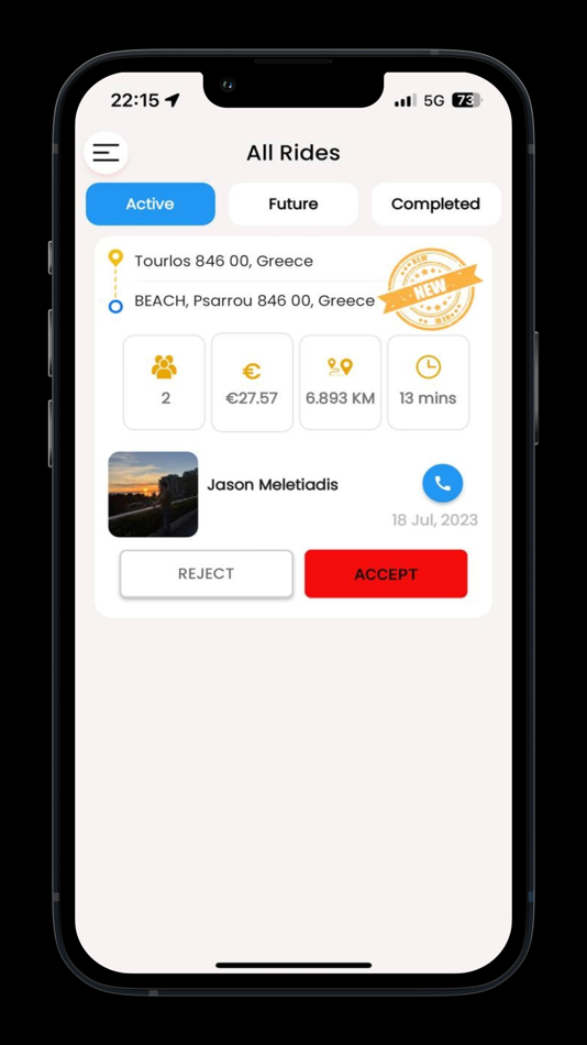 Mykonos Ride Driver - 1.1.1 - (iOS)