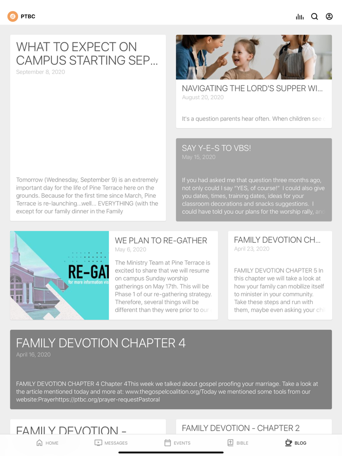 Pine Terrace Baptist Church