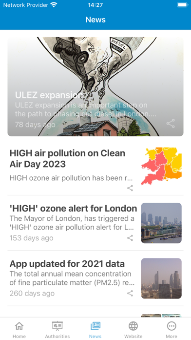 Clean Air in Cities Screenshot