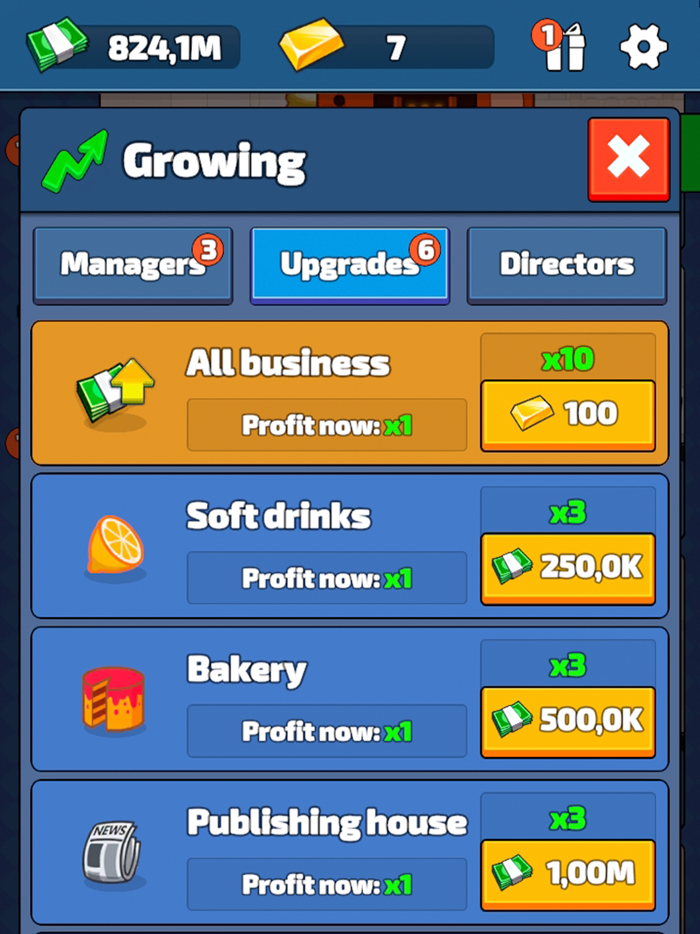 Idle Capitalist Tycoon Clicker