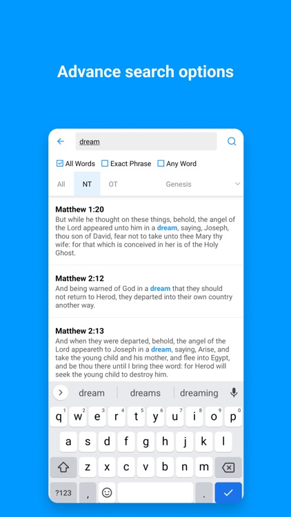 Bible: read and search offline screenshot-4
