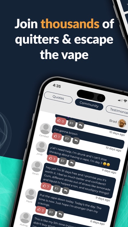 Vape Quitting Tracker – Quit! screenshot-3