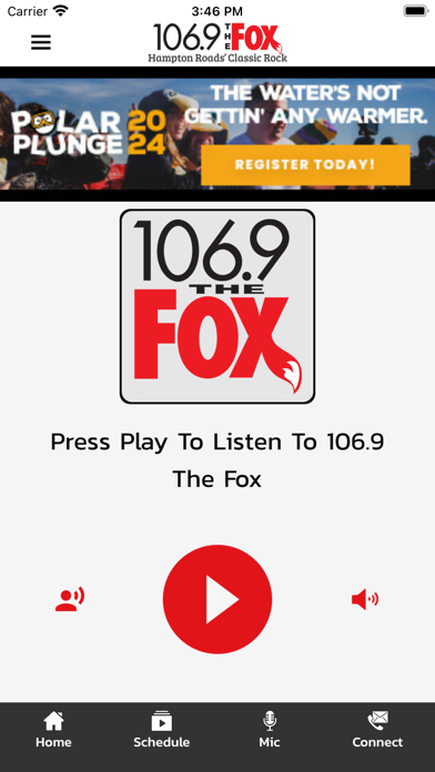 106.9 The Fox Screenshot