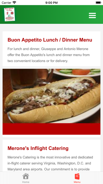 Buon Appetitos NY Pizza Screenshot