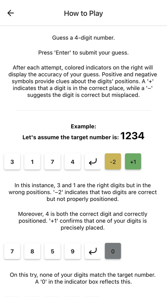 #2. Numble: Guess the number (iOS) 由: Onur Kilic