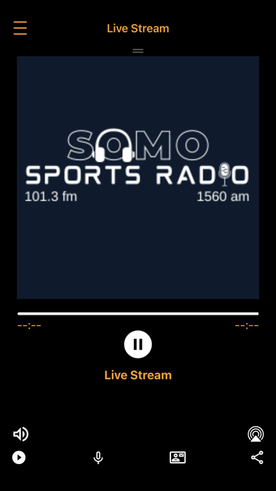 SOMO Sports Radio Screenshot