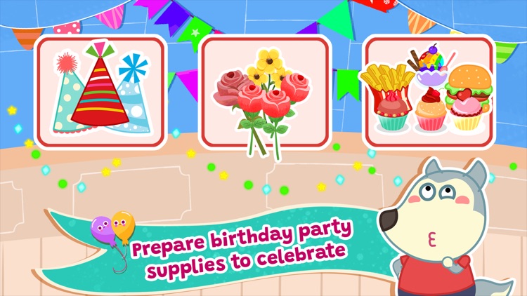 Wolfoo's Birthday Party Plan