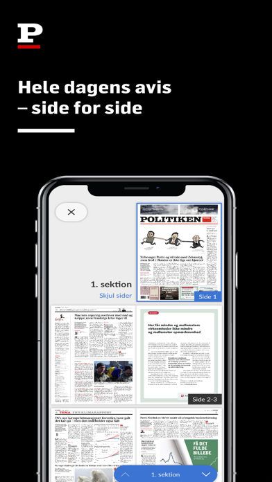 Politiken e-avisen screenshot 2