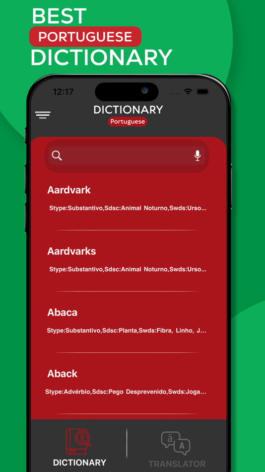 Portuguese Dictionary - - 1.2 - (iOS)