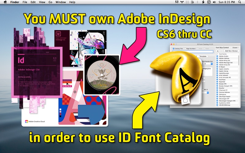 Screenshot #1 pour ID Font Catalog