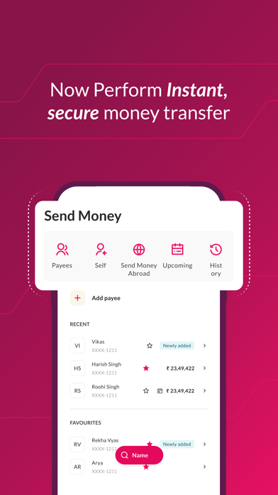 Screenshot #3 pour Axis Bank Mobile Banking