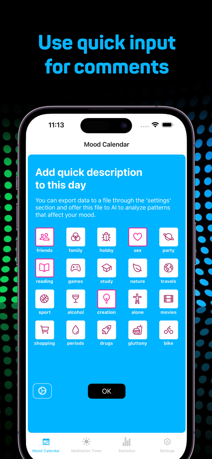 Day by day — mood tracker