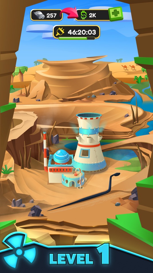 #1. Nuclear Tycoon: Idle Reactor (iOS) Podle: Aliaksandr Prakarym