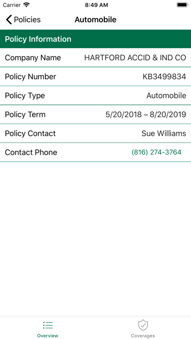 Ihry Insurance Mobile Screenshot