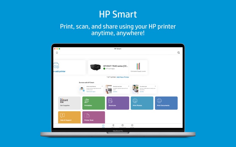 hp smart for desktop iphone screenshot 1