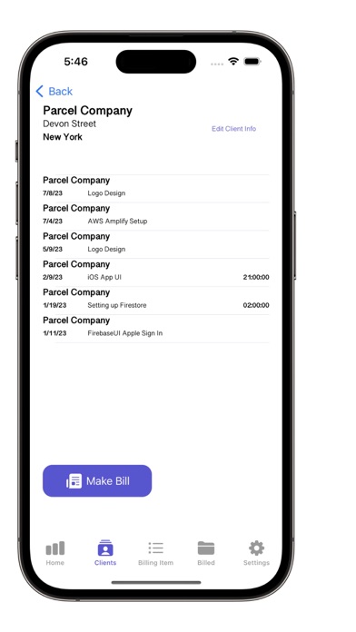 JT Job Time Screenshot
