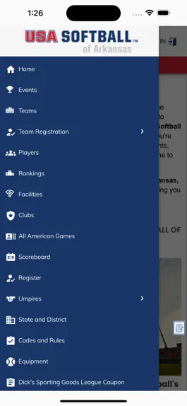 Game screenshot USA Softball of Arkansas mod apk