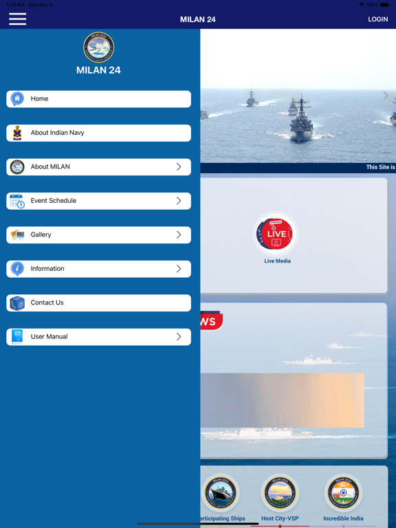 MILAN 24 iPad screenshot 1 - News app