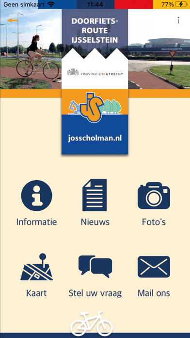 Doorfietsroute IJsselstein Screenshot