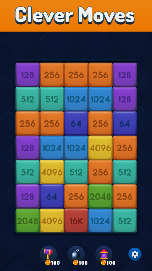 #1. 2048: Merge! (iOS) 由: Tuncay Ozbal