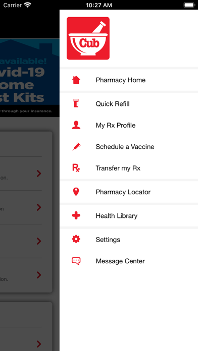 Cub Pharmacy Screenshot