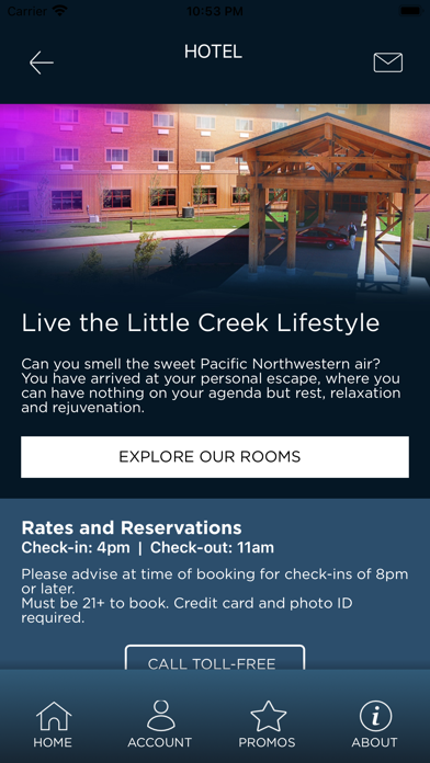 Little Creek Casino Resort Screenshot