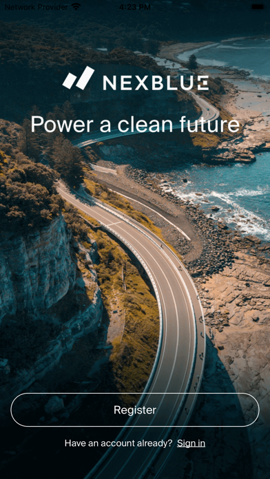 myNexBlue Screenshot