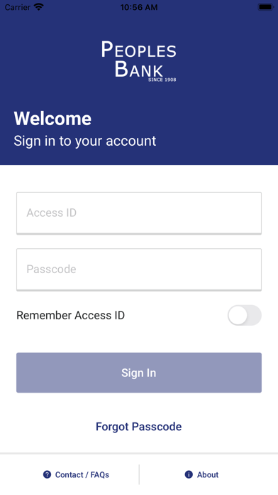 Peoples Bank LA Mobile Screenshot