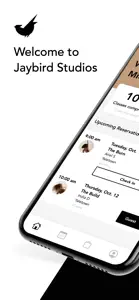 Jaybird Studios: Booking App screenshot #1 for iPhone